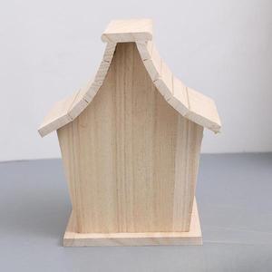 1개 조류집 스탠드 포함 걸이식 처 선물 정원 장식 앵무새 비둘기 작은 새 뒷마당 울타리용