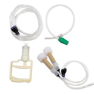 수동 양 밀커 젖소 착유기 휴대용 호환 진공 펌프 버킷 농장 시장 가정용 호환 병 포함 2L