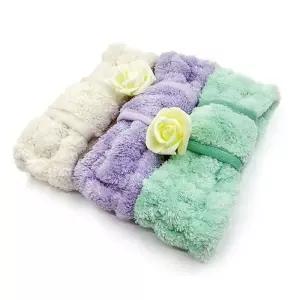 [에스에스_62]세안헤어 머리띠 극세사 샤워캡 욕실용품