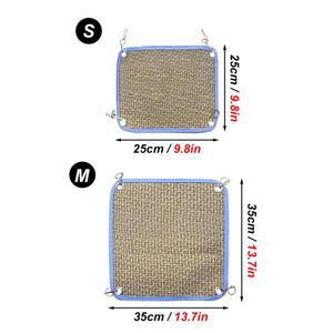 다람쥐 햄스터 애완 동물 해먹 여름  침대 집 은신처 침낭 설치류 케이지 걸이형 나무 기니피그 용품