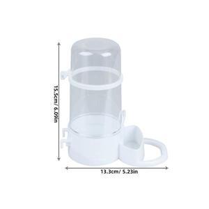 자동 걸이식 햄스터 급식기 투명 디자인 대용량 플라스틱 애완동물 소형 동물 토끼 고슴도치