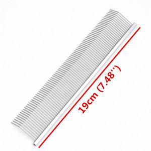 애완동물 빗 금속 손잡이 1개 강아지 미용  고양이 털 브러쉬 쉬핑