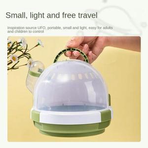 야외 휴대용 애완 동물 은신처 케이지 아웃 햄스터 골든 베어 홈 조경 용품