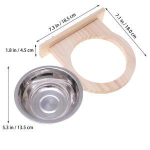 스테인리스 스틸 스텐 앵무새 먹이통 M 사이즈 교육용 호환 급식기 코카투 마카오 콕카티엘 콘유어 지루함