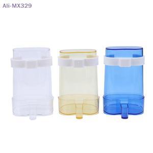 MX 2/4개 플라스틱 새장 물통 자동 급수기 앵무새 카나리아 잉꼬 먹이통 용품