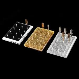 [에스에스_62]크리스탈 보관홀더 네일드릴 비트거치대 3종