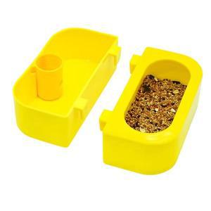 새 급수기/사료통 2L 대용량 자동 물병 앵무새 애완조류 버디 카나리아 핀치용 내구성 강함