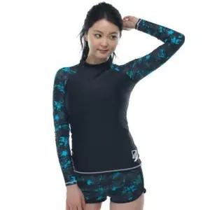 수영복 쿠기 여자 레쉬가드 여성 비치웨어 세트 3p