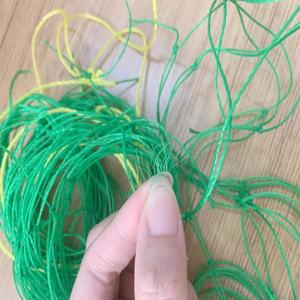 1개 나일론 정원 그물망 수세미 모닝 글로리 꽃 덩굴 식물 등반망 오이 재배 홀더 브래킷