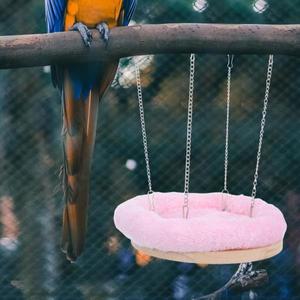 앵무새 겨울 침대 걸이형 해먹 우수한 목재 면 소재 따뜻 아늑한 작은 새들 은신처파라케트 코카티엘 콘유