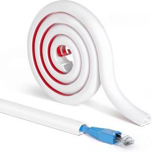 1PC 39.3778.74118.11인치 코드 관리 채널, 보이지 않는 장식 와이어 커버, 스텝 방지 보호 장치, 접착 케