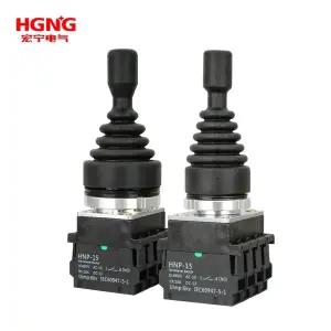 22mm 30mm 토글 스위치 조이스틱 산업용 로커 크로스 스위치 2 위치 4 방향 자동 래칭 재설정 순간 HNP-X20