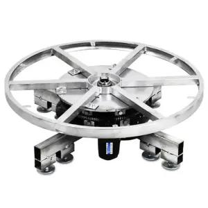 전기 턴테이블 작품 전시 스튜디오 50cm높이27cm 영상 회전