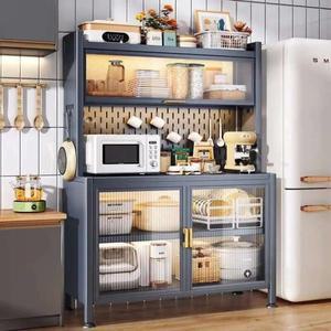 옷장 접시 캐비닛 컨테이너 코너 선반 보관 사이드 보드 조립식 현대 Armarios De Cocina 주방 가구 DWH