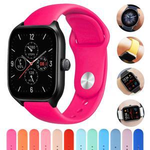 호환 GTS 4/3/2/GTR 4 2 Mini/GTR/2e/Pro 47 Smartwatch 손목 밴드 팔찌 Bip/U/3/Pro 밴드 용 20 22 시계 스트랩