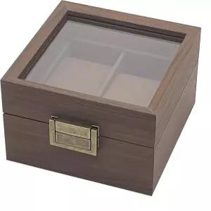 골동품 시계 보관 케이스 보관함 진열장 수집 액세서리 나무2 슬롯