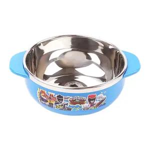 파워레인저 다이노포스 스텐 공기/어린이/그릇/밥그릇/식기/유아/키즈/스텐레스/데일리/가정용/손잡이/스뎅