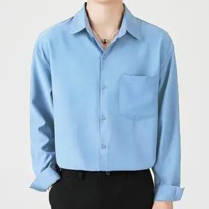 3컬러 가슴 포켓 디자인 여름 셔츠 IS-JK60