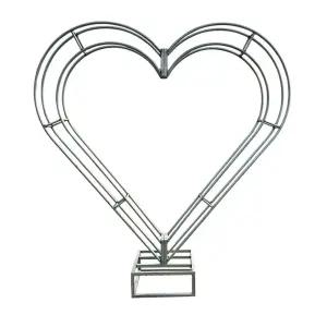 장미 울타리 하트 정원 소품 넝쿨 조형물 가드닝 원예