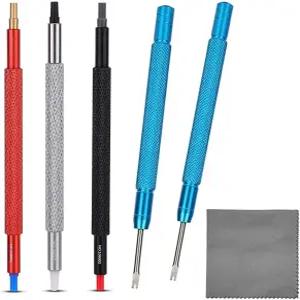 TICFROG 시계 손 수리 도구 키트 제조업체 손목시계 3PCS 누름기 레버 미닛 초침 제거 풀러 플런저 세트