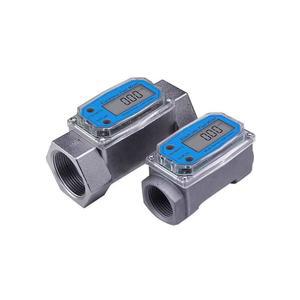 전자식 유량계 액체 상수도 게이지 배관 계량 카운터기 센서 암나사 6분