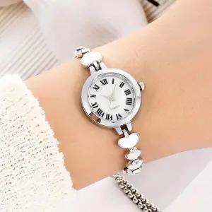 여성시계 하트 슬라이드 조임 여성 손목시계 여자시계