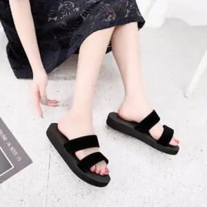 슈즈 인기 신상 패션 외출 슬리퍼 캐주얼 여자 샌들_24923540