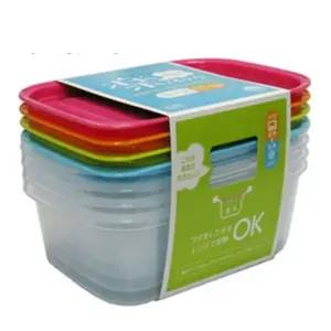 이노마따 라쿠친 밀폐용기 950ml 4세트 이유식 반찬통