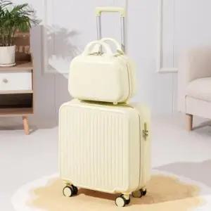 사은품 2단핸들 여행가방 미니캐리어 여행용캐리어 기내용 답례품 캐리어+14인치 레이디백 하드케이스