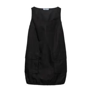 리나일론 미니 원피스 블랙 230732 1WQ8 F0002