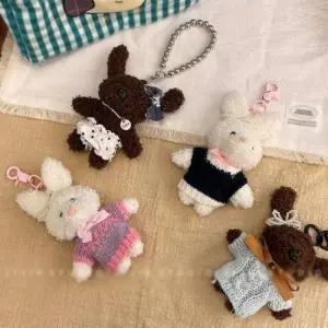 [패션] 프리티 인형 고리 키홀더 가방꾸미기 악세사리 선물 고리 인형 재료 부자재 자동차 가방 테슬