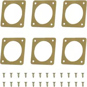 6피스 메탈 블루버드 하우스 프레데터 가드 버드하우스 홀 프로텍터 이스턴 박스 3.81cm 개구부