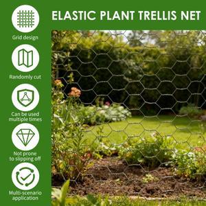 육각형 닭장 철망 다용도 가금류 롤 동물 울타리 정원용 방호망