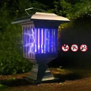 모기퇴치기 정원 캠핑 무드등 LED 모기퇴치 UV 태양열