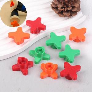 3.8x3.8x1.6cm 10Pcs 공용 실란트 세이버 캡 재사용 가능 건조 방지 스레드 씰링 3D 인쇄 플라스틱 커버