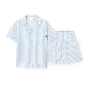 ORCITE 여성 D107 씨엘블루 반소매 상하 108901