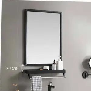 화장실선반 욕실 화장실 벽 걸이 거울 선반 코너 정리대 욕실장