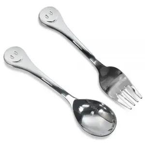 스마일 유아용 포크 숟가락 어린이수저 유아포크 어린이스푼포크 유아 용식기 아동