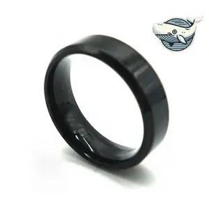 세련된 블랙 티타늄 링 남성용 쥬얼리 반지 커플반지 남녀공용반지 악세사리반지