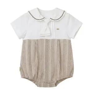 [압소바](하남점)(26년 S/S 백일선물) 멜든 정장 우주복(베이지)//A1322306