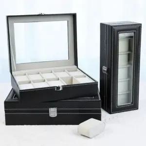 고급 시계정리함 케이스 가죽 손목 시계 보관함 가죽시계보관함 시계보관함6구