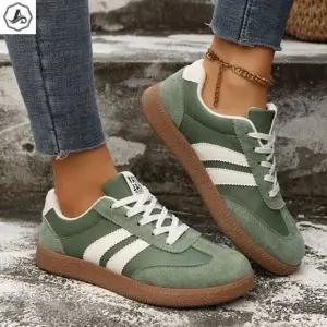 [애슬릿] 키높이 스니커즈 라인 레이스업 발편한 운동화 4cm