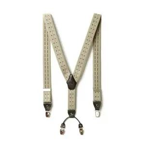 KING 남자서스펜더 베이지 투라인 서스펜더