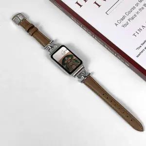 [RIZPICK]엔터콘 갤럭시핏3 메탈 가죽 링크 스트랩 밴드