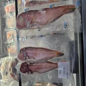 냉동 가공옥돔 1마리, 1개