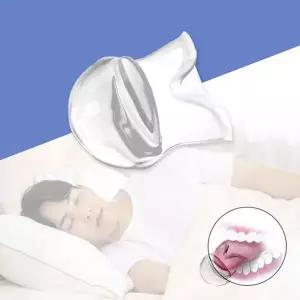 혀에끼우는 수면 보조 기구 투명 실리콘 혀스토 GWM 혀스토퍼