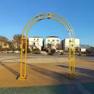 결혼식 웨딩 골드 철제 포토존 소품 꽃꽂이 플라워 아치