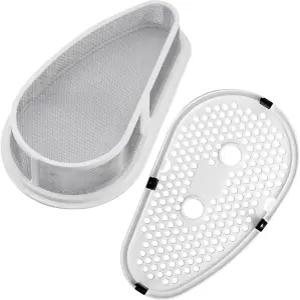 업그레이드된 W10828351 건조기 보푸라기 필터 스크린 및 커버 바이 블루토겟 켄모어 월풀 스택형