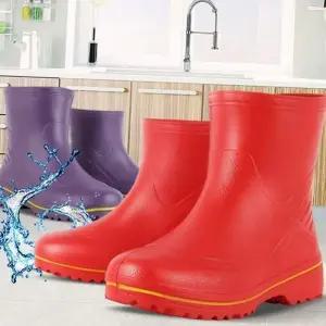 [라일리] Rly 야외 방수 주방 작업장화 쿠션 축산 경량 다용도