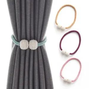 [비케이엠_63]마그네틱 커튼끈 커튼 장식 집게 자석